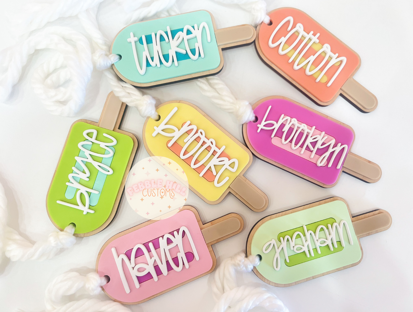 Popsicle Tags