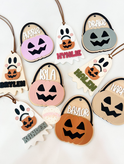 Candy Bucket Boo Basket Tag