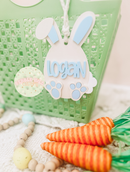 Easter Bunny Egg Tag