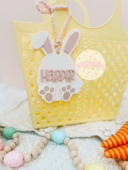 Easter Bunny Egg Tag