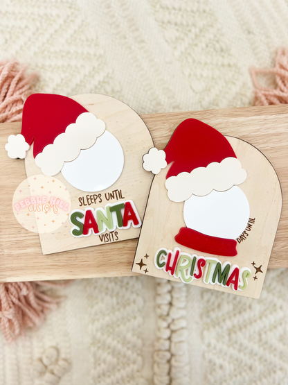 Christmas Countdown Sign