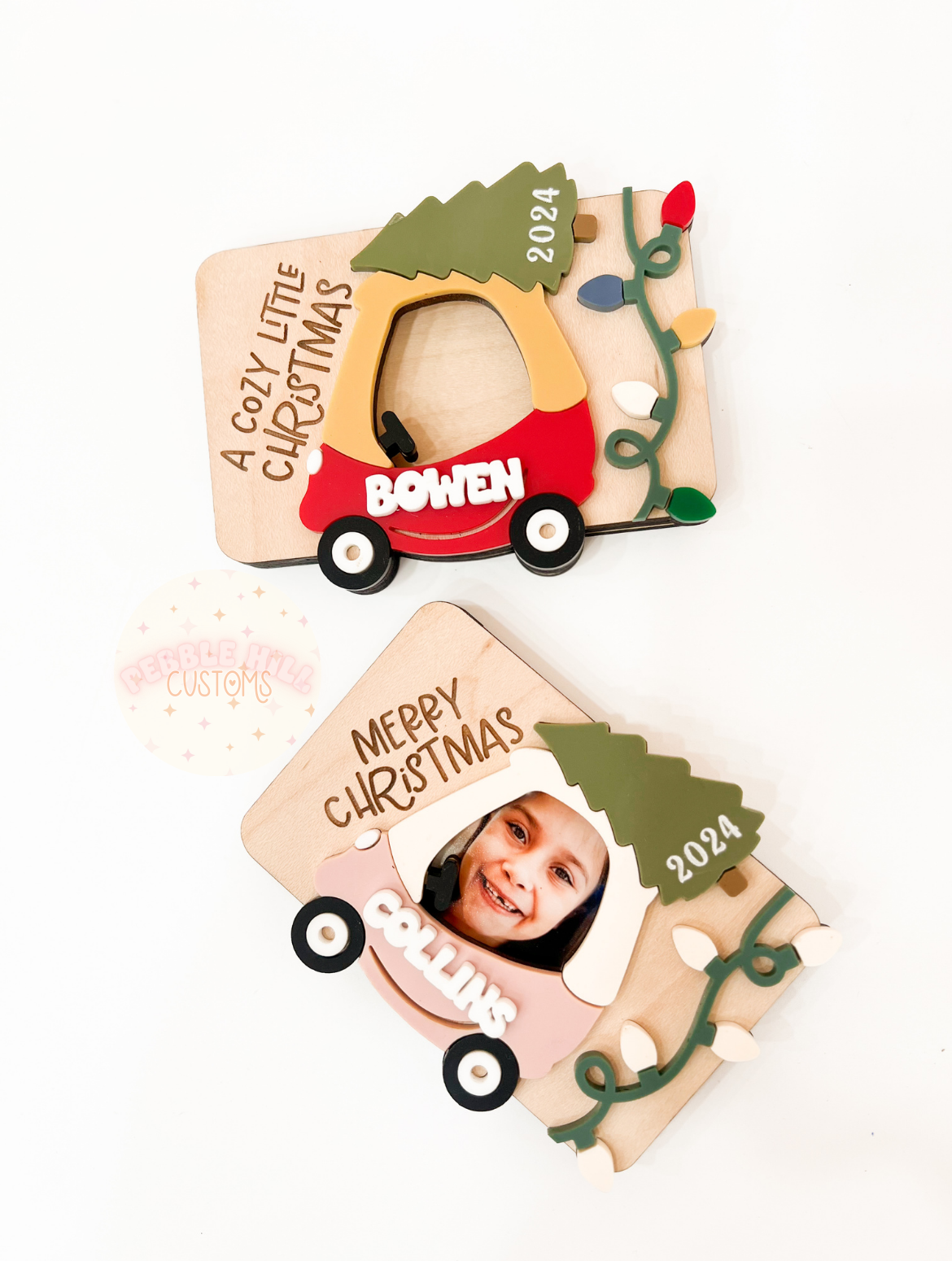 Cozy Coupe Christmas Photo Magnet