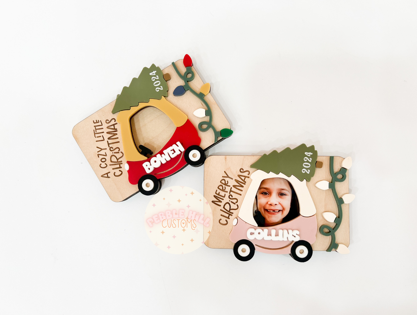 Cozy Coupe Christmas Photo Magnet