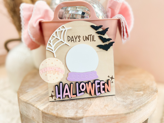 Halloween Countdown Sign