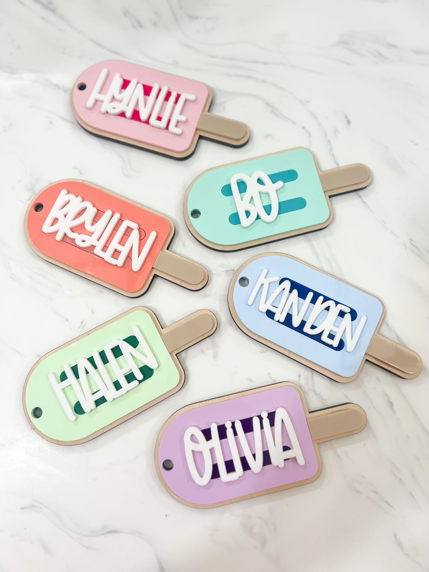 Popsicle Tags